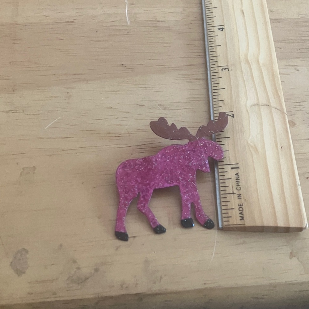Moose Brooch
